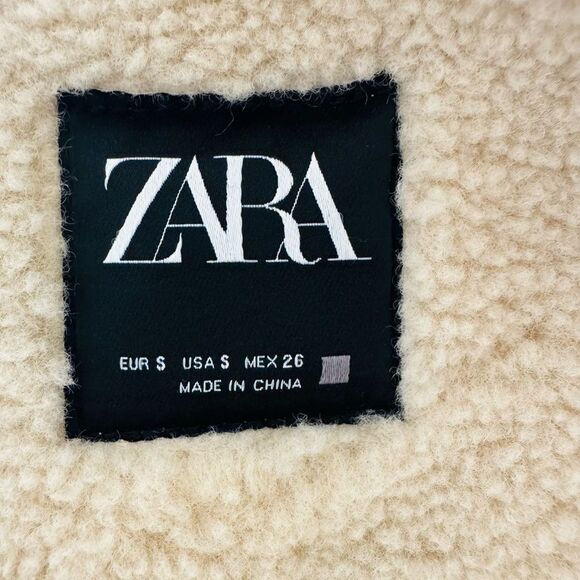 ZARA DOUBLE FACED SOFT JACKET - Picture 7 of 7